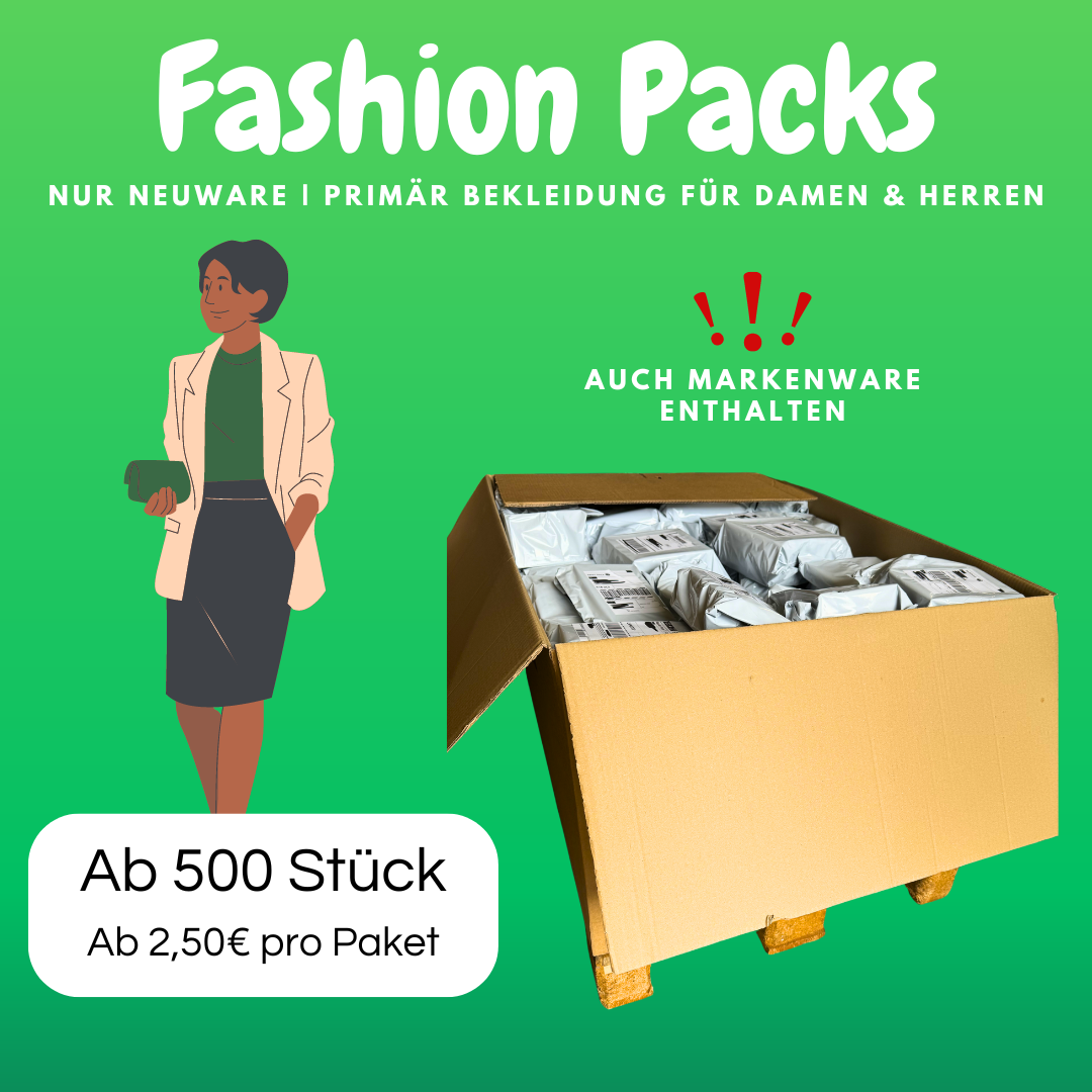 Clothing/Fashion Packs, Mystery Packs for vending machines of all kinds, Flea Market, Twitch, Tiktok Live