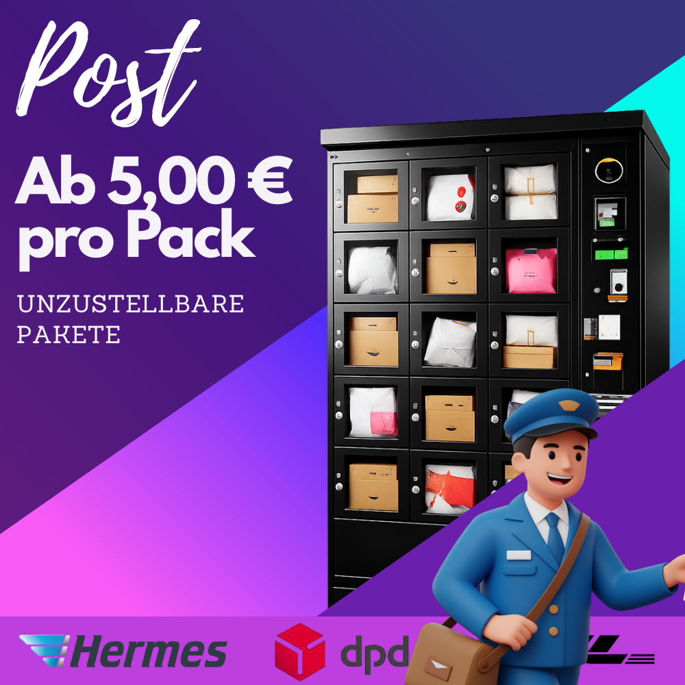 Secret Packs "Post" - Undeliverable Parcels from Mail Order