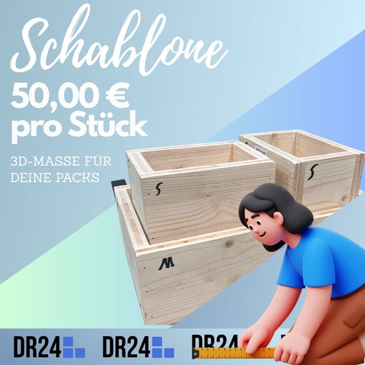 Wooden "template" – custom product template for precise orders