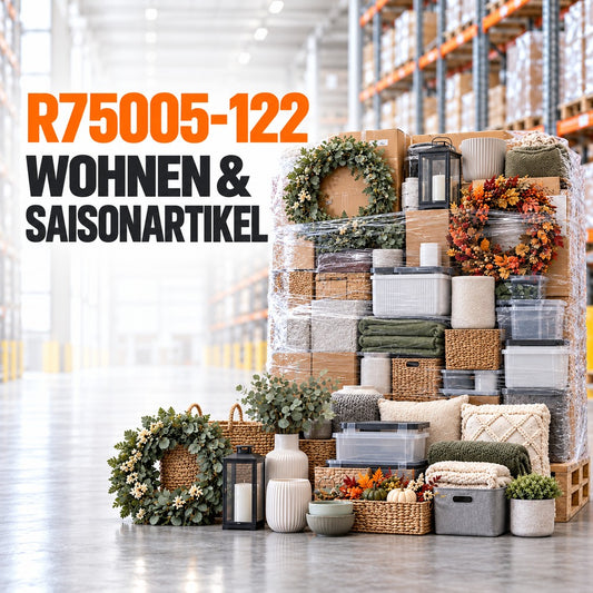 Neuwarenpalette R75005-122 – Wohnen & Saisonartikel