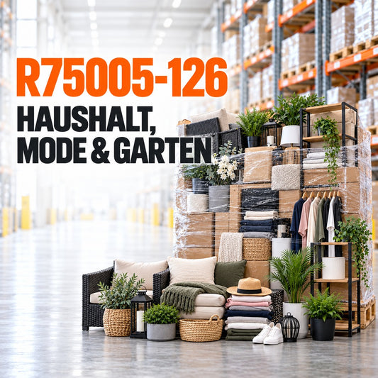 Neuwarenpalette R75005-126 – Haushalt, Mode & Garten